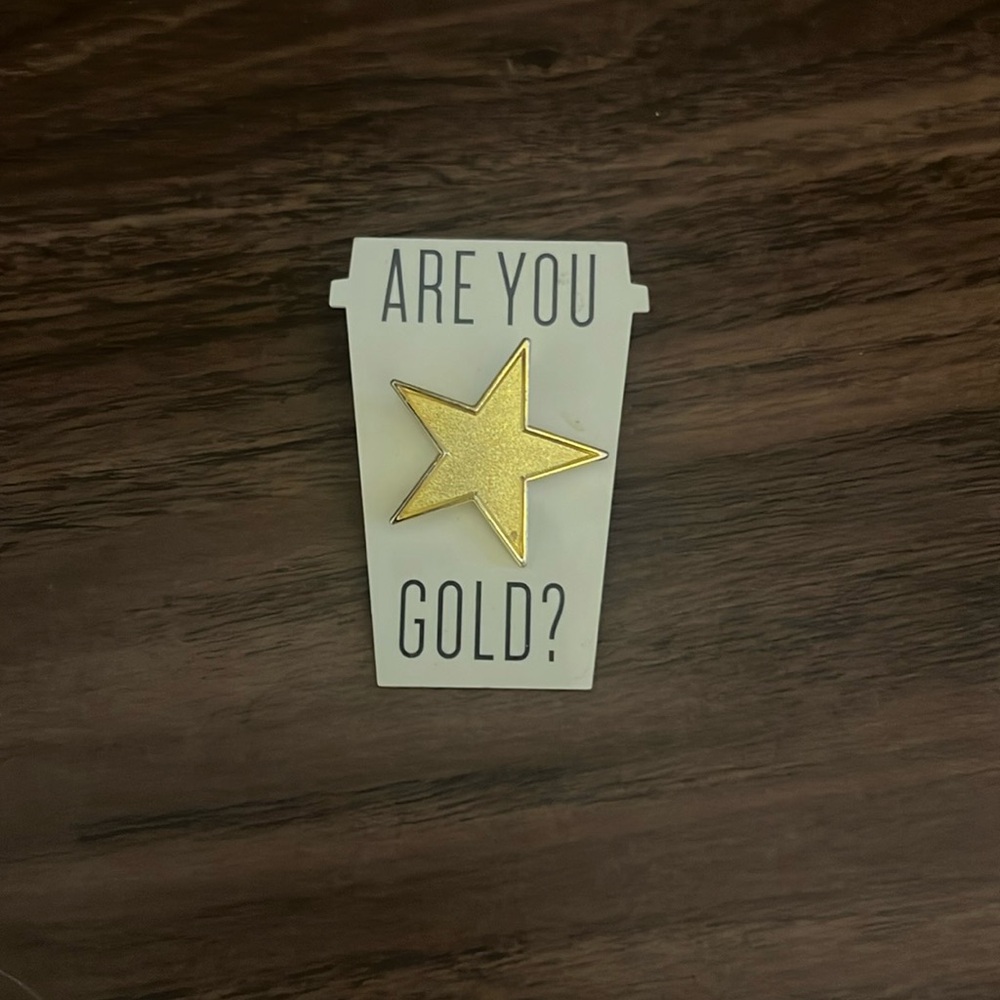 Starbucks pin